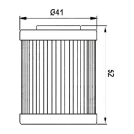Filter ulja HF157 Hiflo