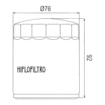 Filter ulja HF170C Hiflo hrom