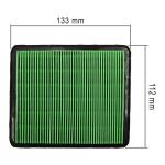 Filter vazduha Honda GCV 135. 140. 160. 190 ( 133x112x23 mm )