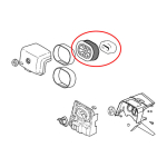 Filter vazduha STIHL 046 066 MS 441 460 650 660 sa sunđerom THORP