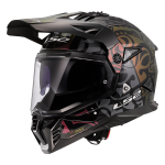 Kaciga LS2 Enduro MX702 PIONEER II RANGI crna