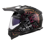 Kaciga LS2 Enduro MX702 PIONEER II RANGI crna