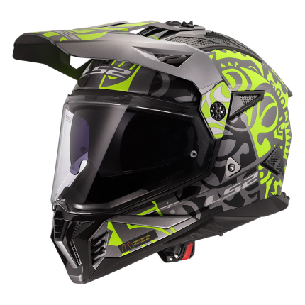 Kaciga LS2 Enduro MX702 PIONEER II RANGI žuta