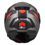Kaciga LS2 Flip Up FF902 SCOPE II DURIA crno crvena