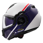 Kaciga LS2 Flip Up FF906 ADVANT SWIPE belo plava