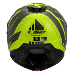 Kaciga LS2 Flip Up FF908 STROBE II CODE žuto siva