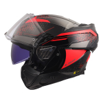 Kaciga LS2 Flip Up FF910 ADVANT II ASTRAL crvena