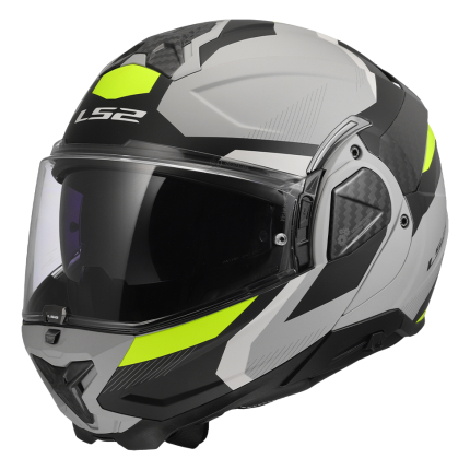 Kaciga LS2 Flip Up FF910 ADVANT II TRIPLE LIGHT siva