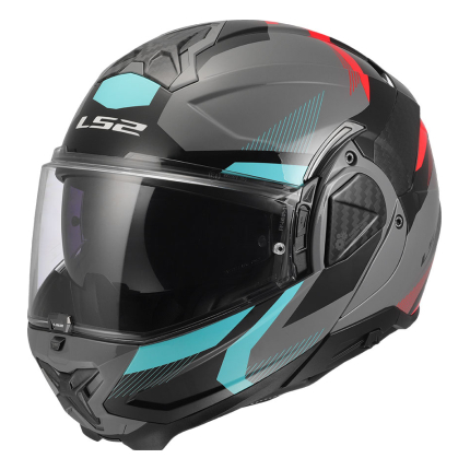 Kaciga LS2 Flip Up FF910 ADVANT II TRIPLE nardo sivo plava