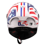 Kaciga LS2 Full Face FF805 THUNDER CARBON GP AERO REPLICA BAZ crveno belo plava