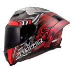 Kaciga LS2 Full Face FF807 DRAGON CARBON ENTHUM crvena