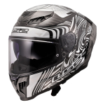 Kaciga LS2 Full Face FF807 DRAGON CARBON ENTHUM srebrna