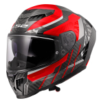 Kaciga LS2 Full Face FF807 DRAGON CARBON TRAX crvena