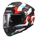 Kaciga LS2 Full Face FF808 STREAM II MIKA belo plavo crvena