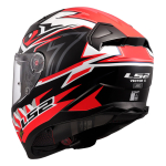 Kaciga LS2 Full Face FF811 VECTOR II BUNDRI crno crvena