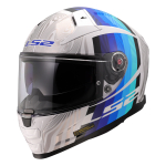 Kaciga LS2 Full Face FF811 VECTOR II FREEDOM belo siva