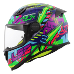 Kaciga LS2 Full Face FF812 KID SVENT plavo zelena dečija