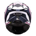 Kaciga LS2 Full Face FF817 CHALLENGER II FLAMAN belo roza