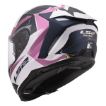 Kaciga LS2 Full Face FF817 CHALLENGER II FLAMAN belo roza