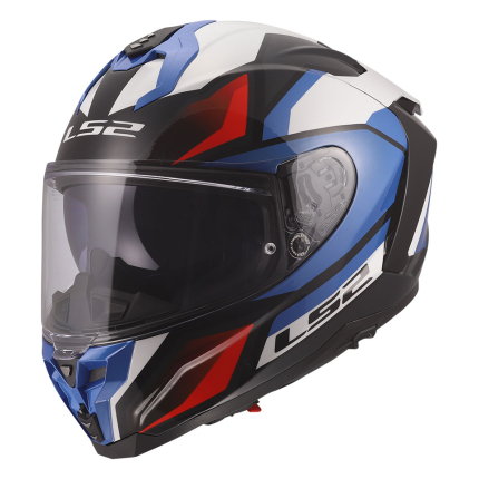 Kaciga LS2 Full Face FF817 CHALLENGER II VIPER belo plavo crvena
