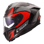 Kaciga LS2 Full Face FF817 CHALLENGER II VIPER sivo crvena