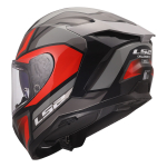 Kaciga LS2 Full Face FF817 CHALLENGER II VIPER sivo crvena