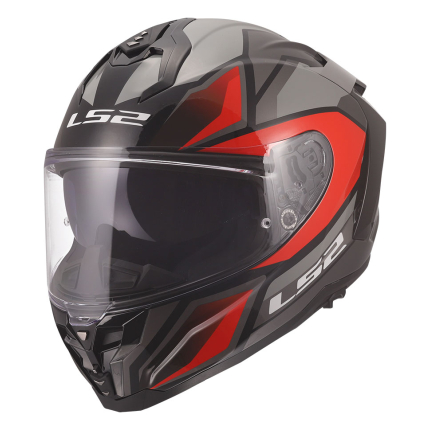 Kaciga LS2 Full Face FF817 CHALLENGER II VIPER sivo crvena