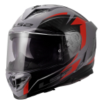 Kaciga LS2 Full Face FF818 STORM III DYNAMO sivo crvena