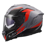 Kaciga LS2 Full Face FF818 STORM III DYNAMO sivo crvena