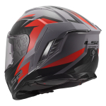 Kaciga LS2 Full Face FF818 STORM III DYNAMO sivo crvena