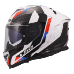 Kaciga LS2 Full Face FF818 STORM III SPORTY belo plavo crvena