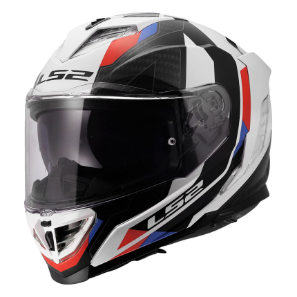 Kaciga LS2 Full Face FF818 STORM III SPORTY belo plavo crvena