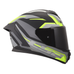 Kaciga LS2 Full Face FF820 RAPID III HYPER crno žuta