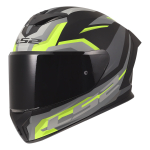 Kaciga LS2 Full Face FF820 RAPID III HYPER crno žuta