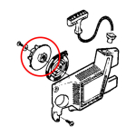 Kotur kanapa Husqvarna 40 45 Jonsered 2041 2045