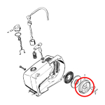 Kotur kanapa STIHL 050 051 075 TS510 760