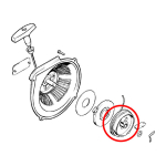 Kotur kanapa STIHL 070 metalni
