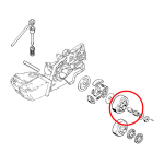 Lančanik THORP ST301-B7N STIHL 07S 08 08S 404"