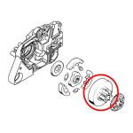 Lančanik THORP W3/8-Z7D STIHL 038 3/8"