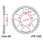 Lančanik zadnji JT  JTR1225-41 (520) 41 zub