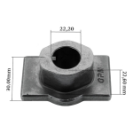Nosač noža Husqvarna JET 55S R52 fi 22,2 mm