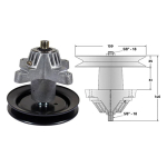 Nosač noža traktor MTD LG200. BL175. 107. DLX107. JLX107