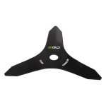 Nož trimera trokraki 300×25,4 mm EGO  STX3800  BCX3800  ST1530E  BC3800 BCA1200
