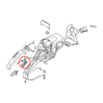 Poluga gasa STIHL 021 023 025 MS 210 230 250