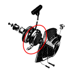 Povratna opruga Husqvarna 650 770