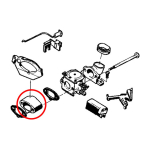 Prirubnica karburatora Husqvarna 262