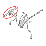 Puž uljne pumpe Husqvarna 365 371 sa 2 krilca