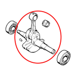 Radilica STIHL 038 MS 380 381 THORP