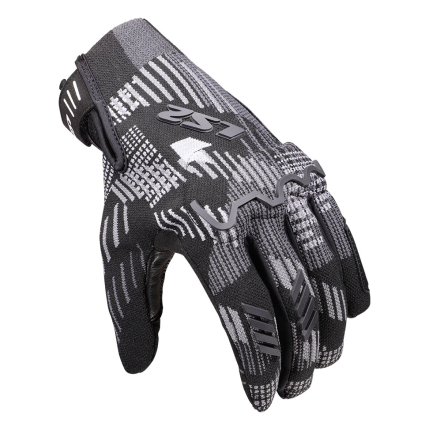 Rukavice LS2 ALFA FLYKNIT muške crno sive