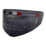 Vizir kacige NOX N401- zatamnjeni